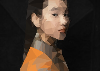 Low Poly Magazine Cover